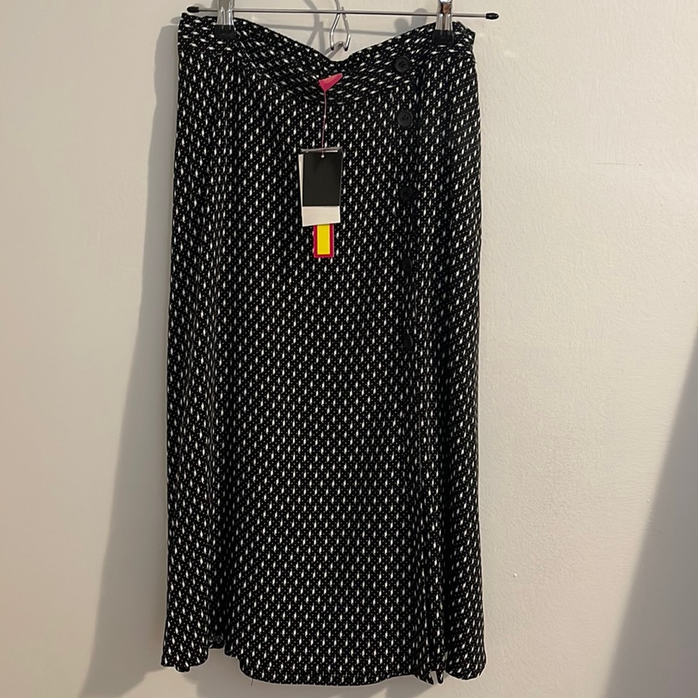Black and White Skirt